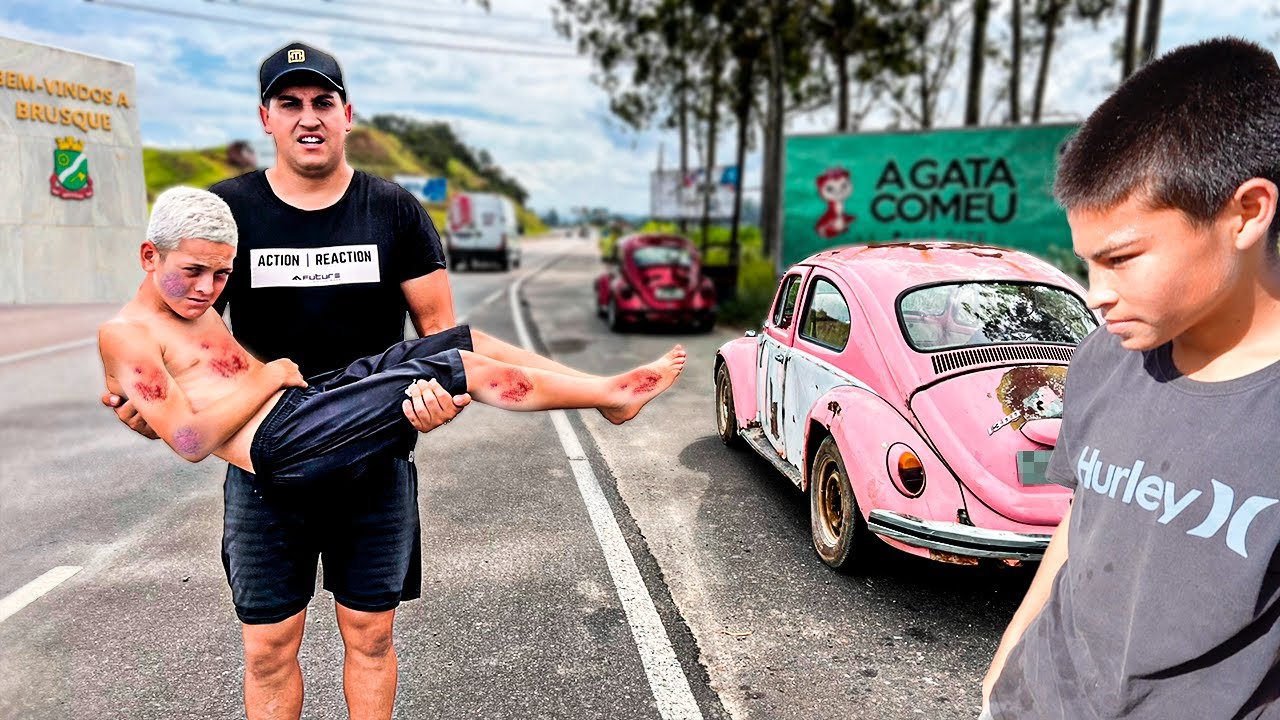 O INDIO ARREBENT0U O BOCA DE TRAIRA
