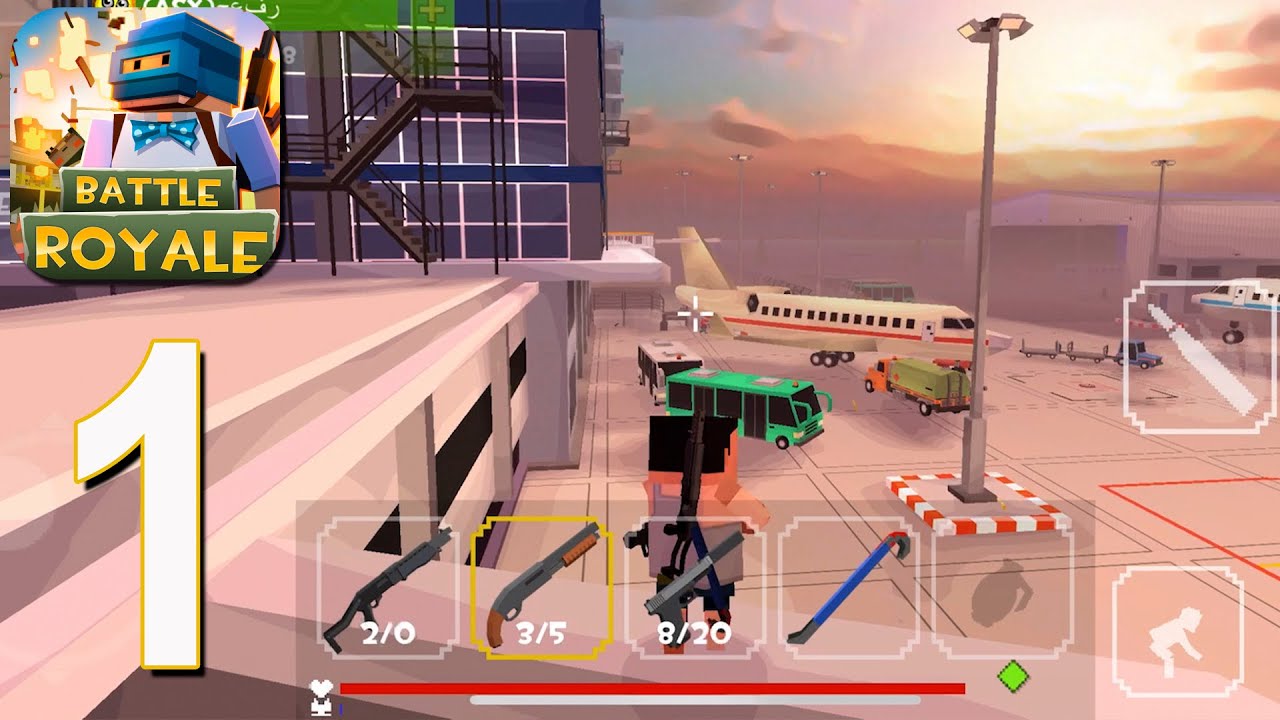 Grand Battle Royale: Pixel FPS  - Walkthrough Gameplay part 1(iOS, Android)
