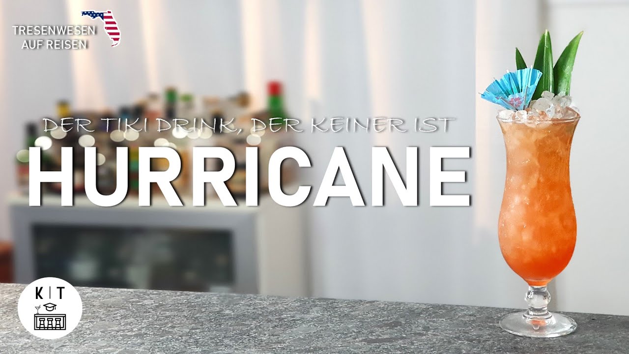 Hurricane Cocktail - Der Tiki Drink, der keiner ist?!
