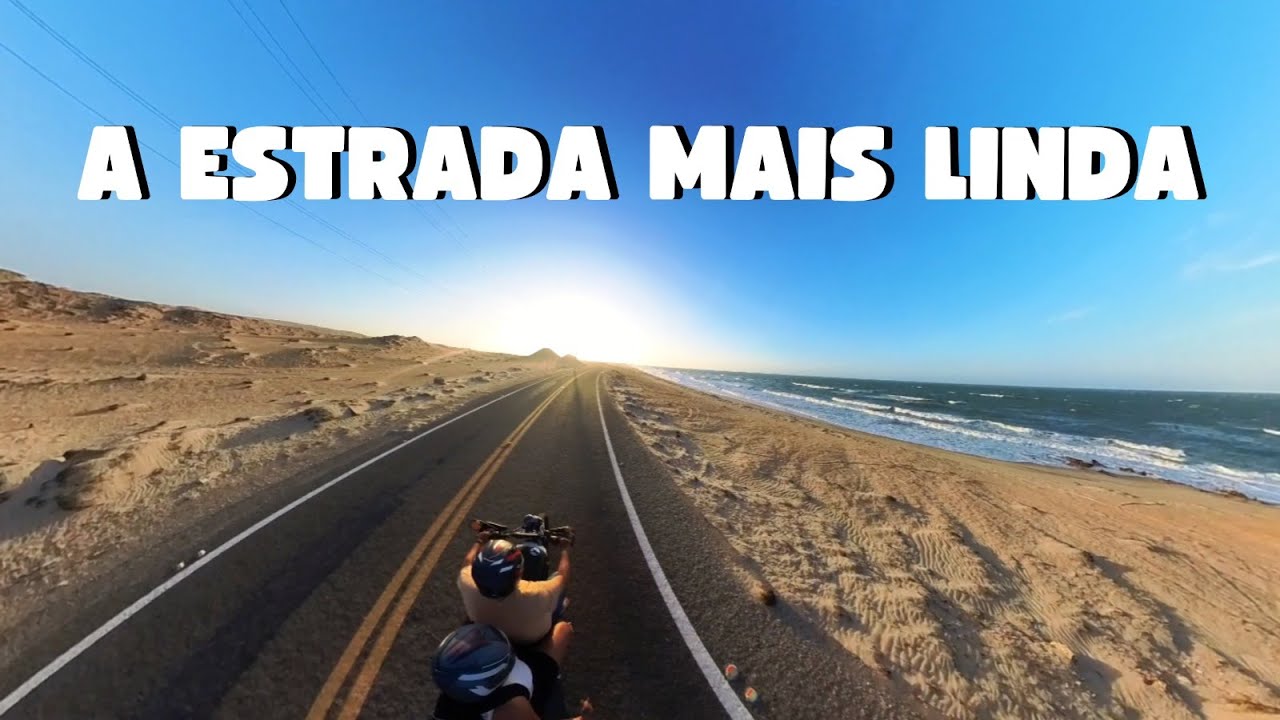 VIAGEM DE CASAL em 2 MOTOS pelo CEARA -  CAMOCIM A Praia mais bela