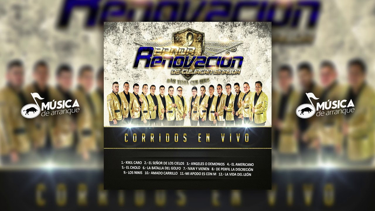 Banda Renovacion - Corridos En Vivo (Disco Completo)