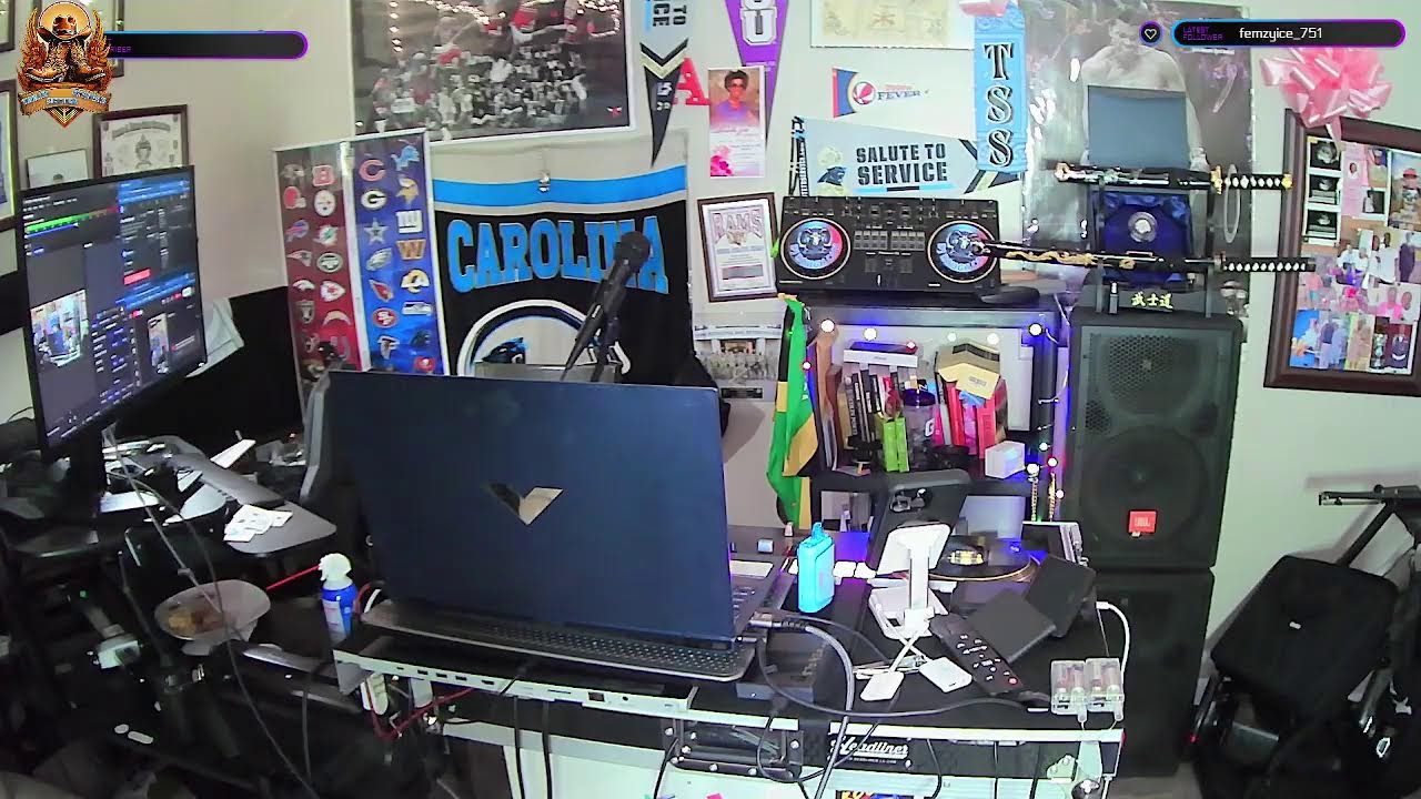 DJ Rough Cam Live Stream test
