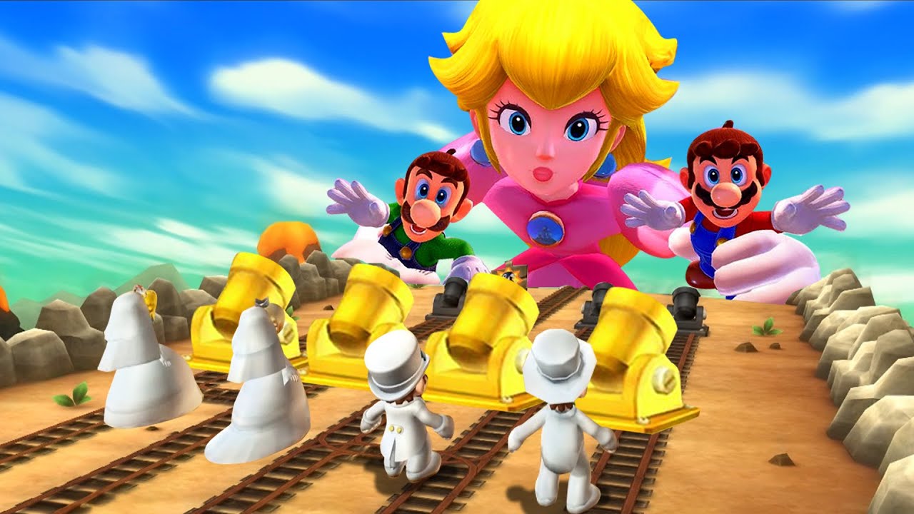 【マリオパーティ9】ボスゲートバトル プリンセスピーチ Vs ロゼッタ Vs マリオ Vs ルイージ