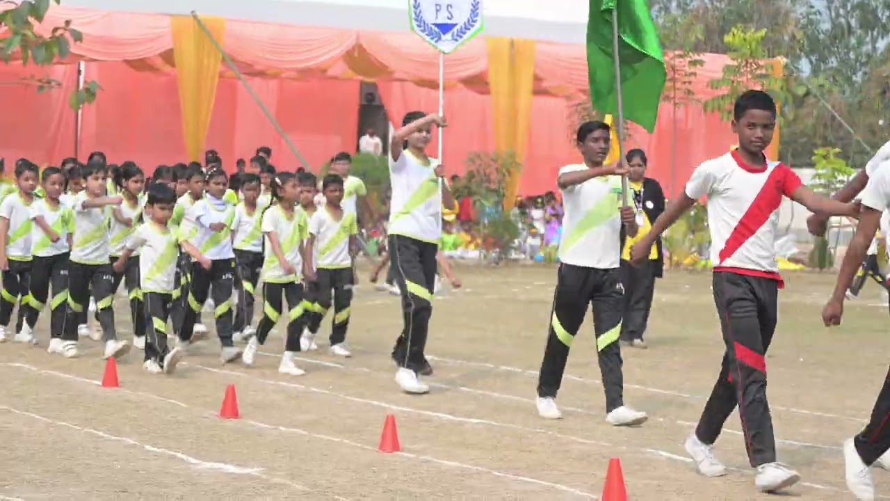 Sport Day Parade By Students...