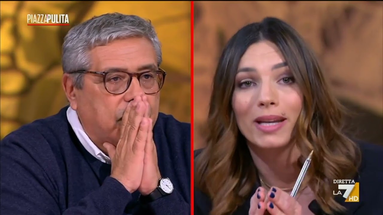 Vittoria Baldino ospite a Piazza Pulita - La7 - 15/2/2024