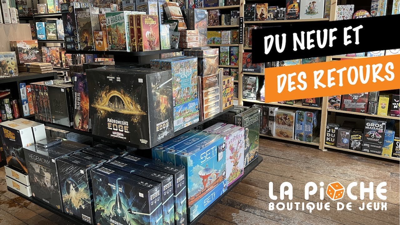 DU NEUF ET DES RETOURS - SETI, Cités Royales, Andromeda's Edge, Final Girl...