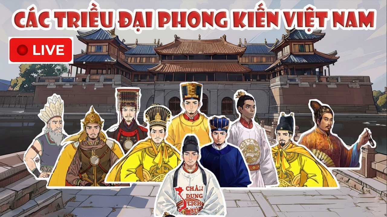 TRỰC TIẾP: [FULL] Tóm Tắt: Các Triều Đại Phong Kiến Việt Nam