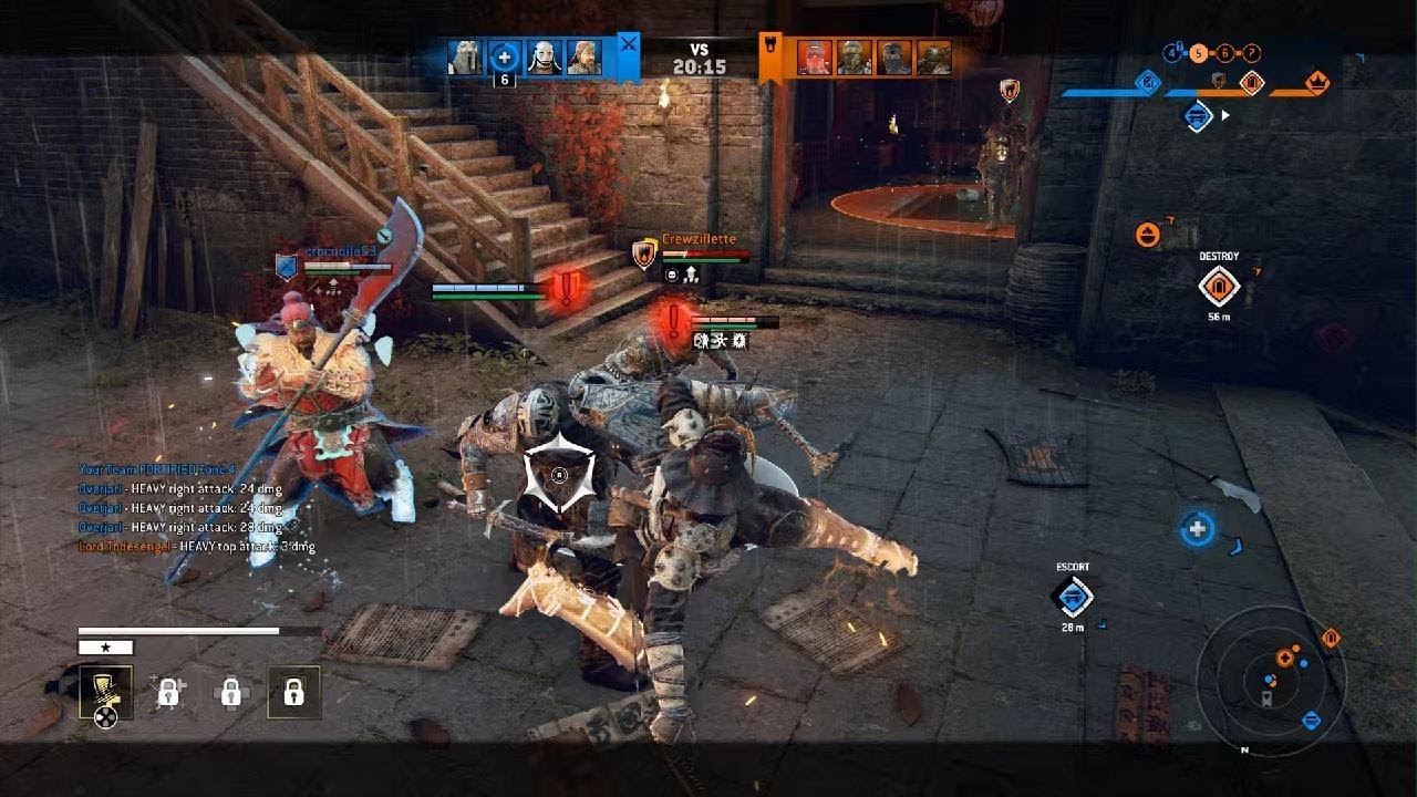 Shield flip triple kill