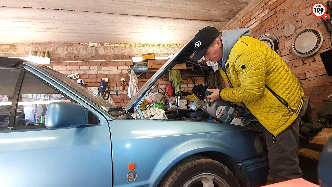 ЗАВЕДЕУ или НЕТ? ПЕРВЫЙ запуск Про100кабрика в 2026-м ГОДУ, FORD Escort XR3i, ФОРД ЭСКОРТ КАБРИОЛЕТ