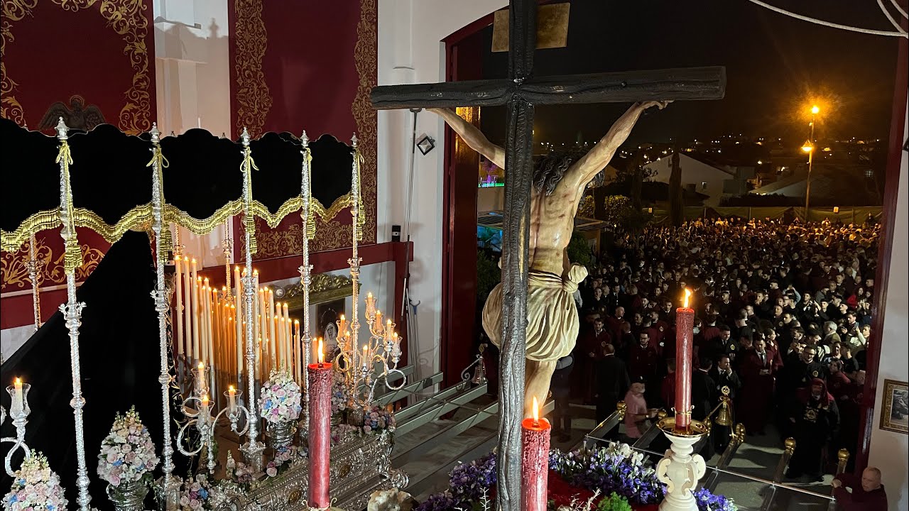 DOLORES PUERTO DE LA TORRE 2024 / Cristo de Hermandad y Caridad. Salida procesional