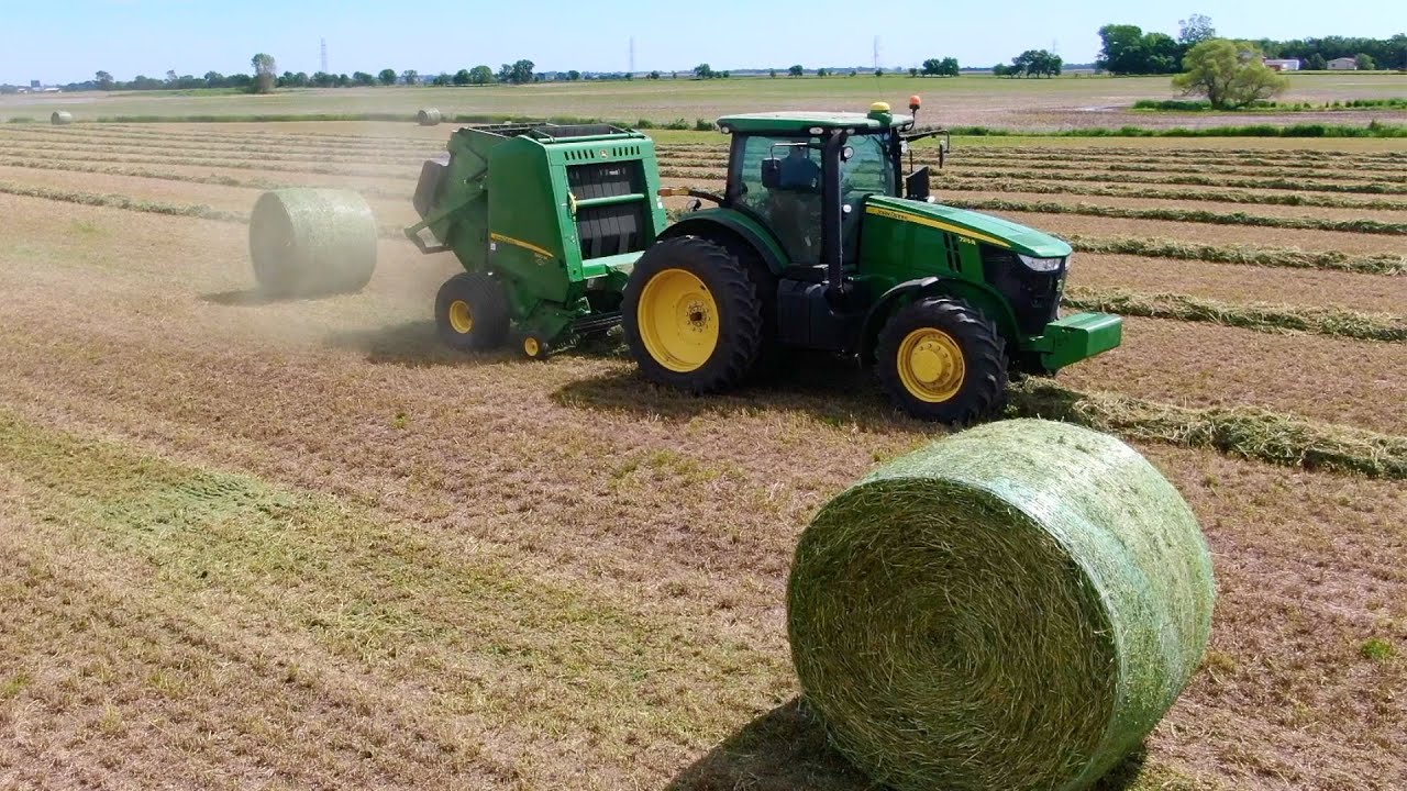 How farmers make perfect bales