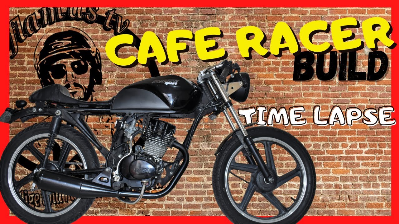 😎 Cafe Racer (timelapse) 🅱🆄🅸🅻🅳 low cost ITALIKA 125cc la forma mas económica de hacer una cafe racer