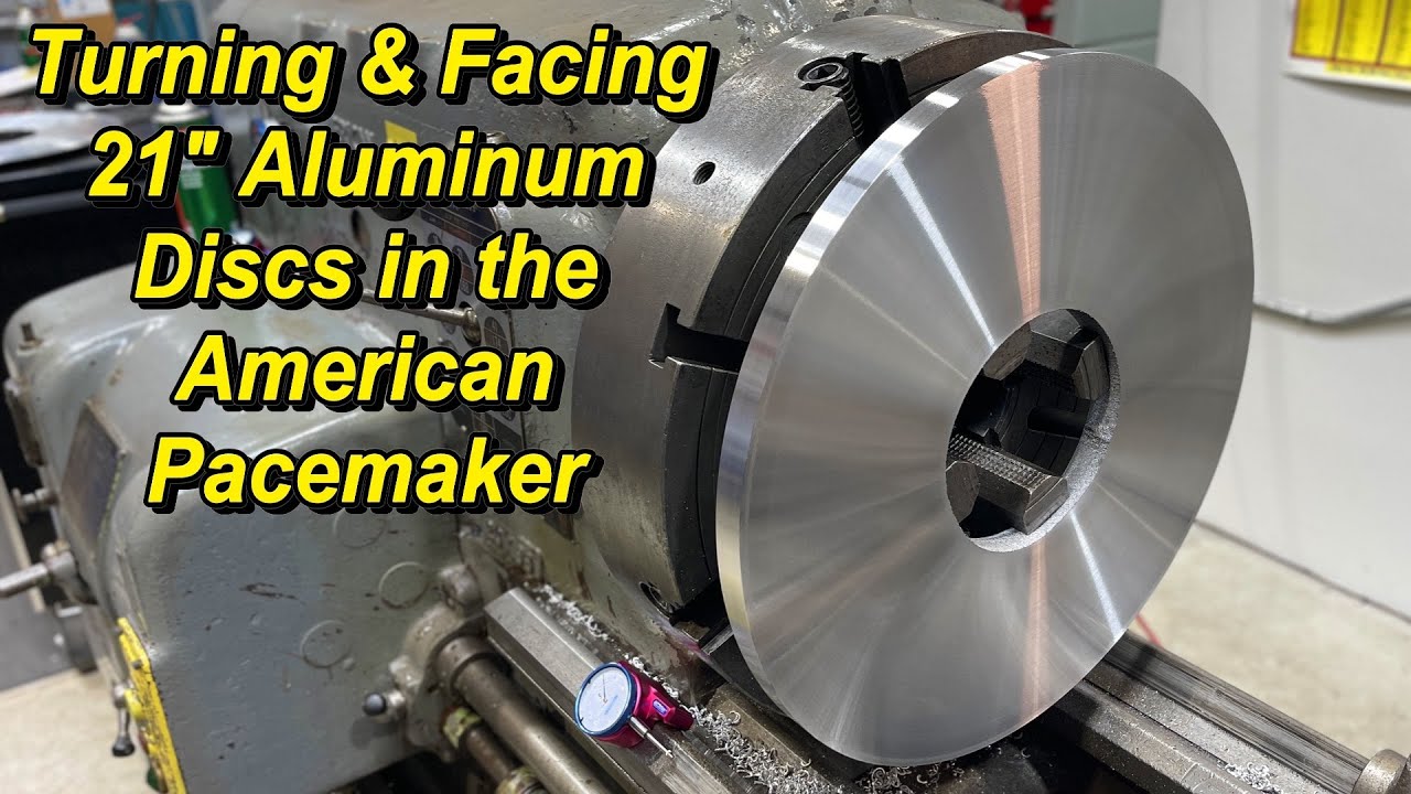 Aluminum Beauty Rings Part 1- Turning & Facing in the American Pacemaker Lathe