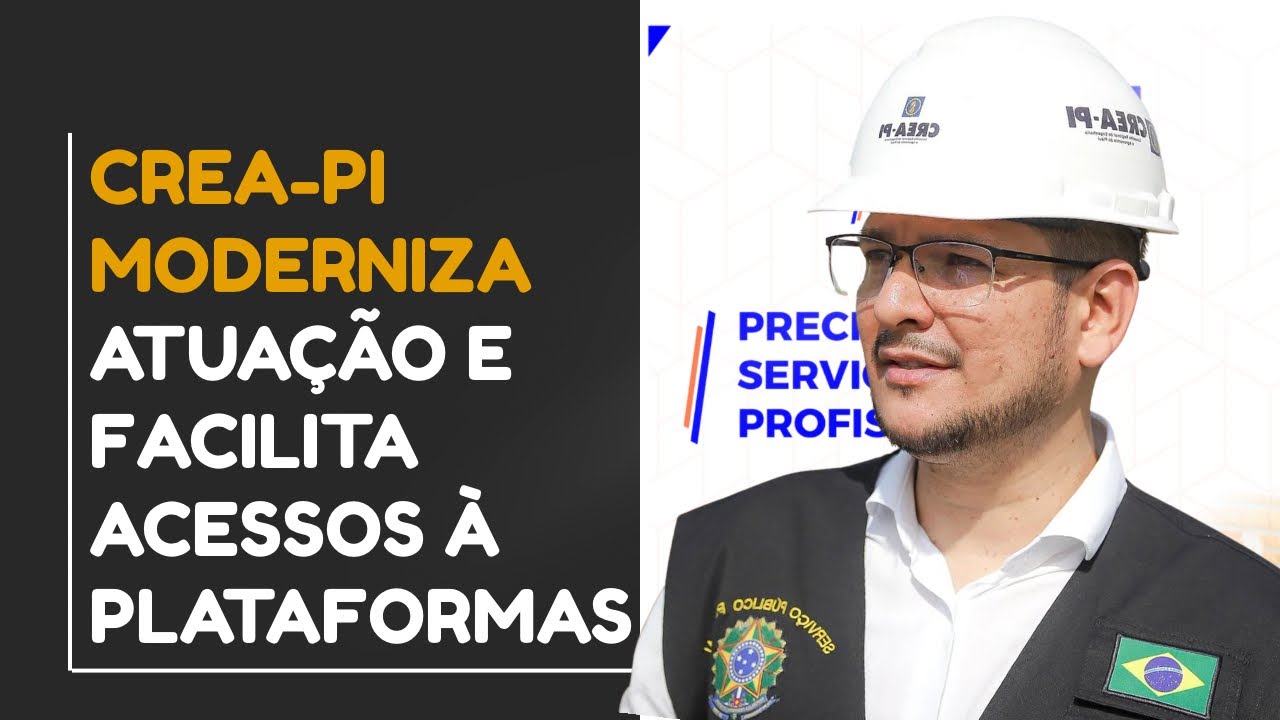 CREA-PI MODERNIZA ATUAÇÃO E FACILITA ACESSOS À PLATAFORMAS