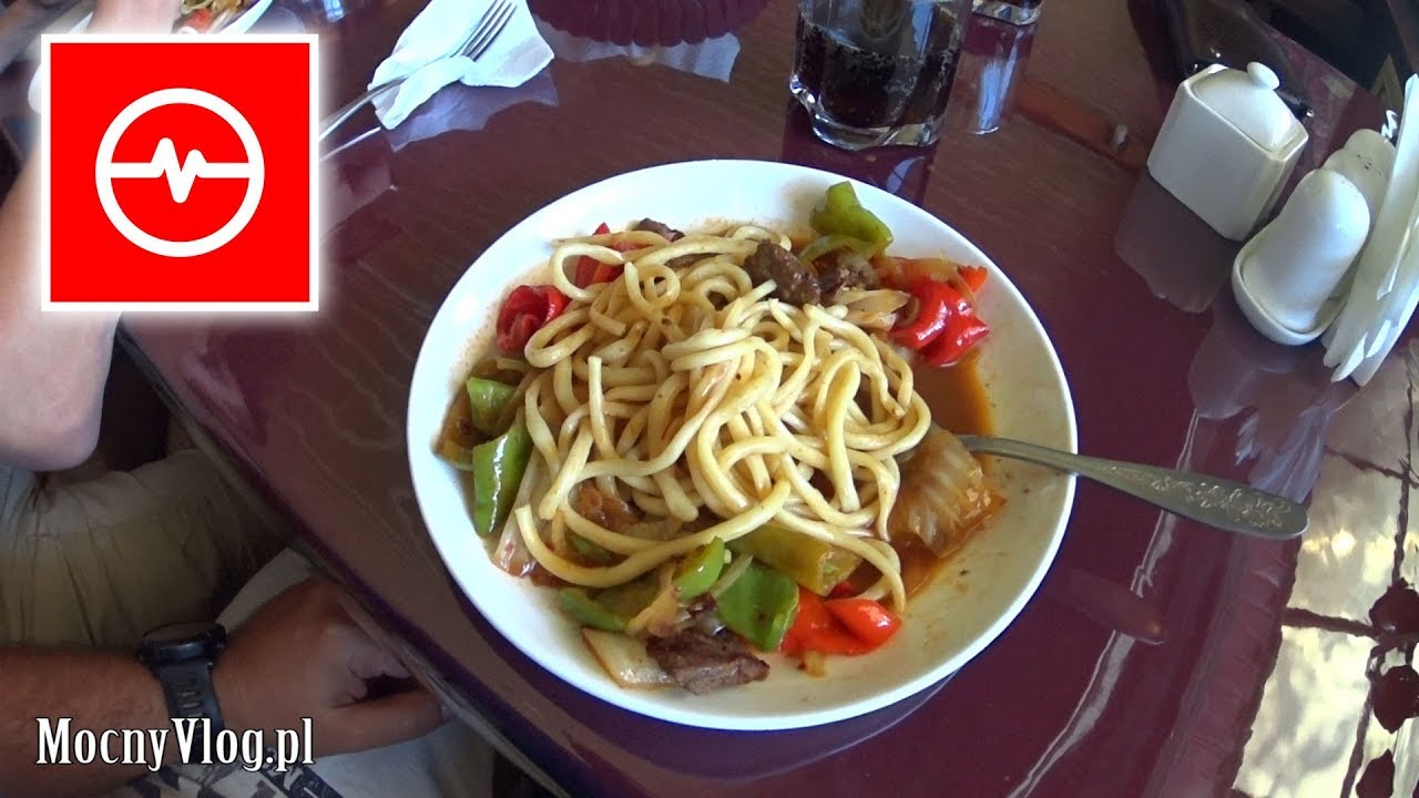 Lagman - najlepsze co tam jadłem. Kumys na testach
