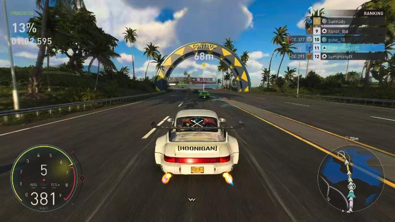 Ganando con el modificador de Porsche
