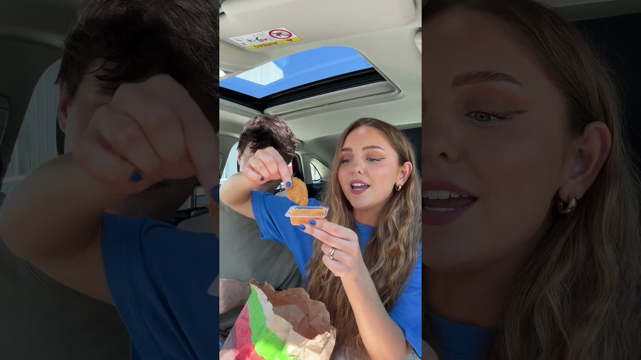 ordering the SAME food as the CAR infront