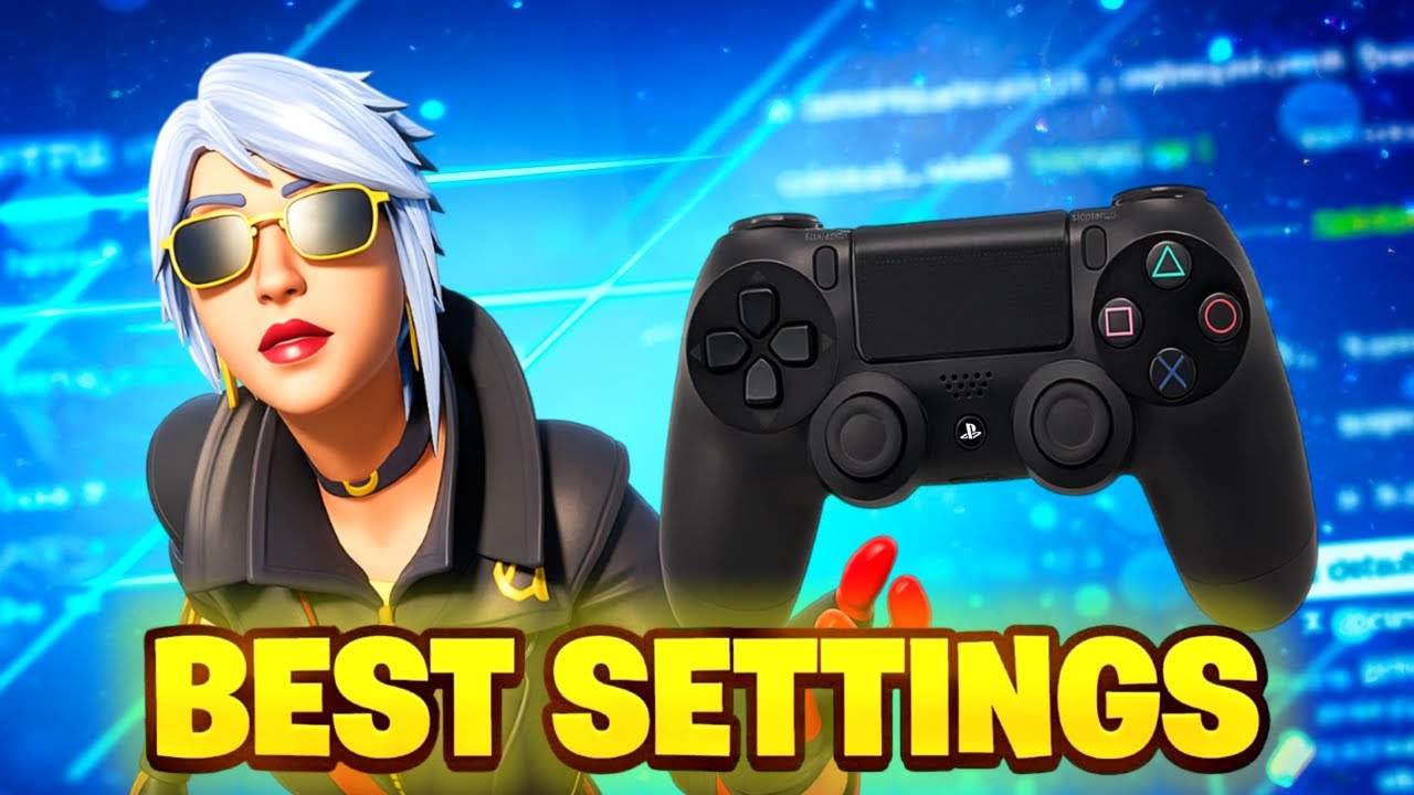 NEW BEST Controller SETTINGS + Sensitivity on PS4 (Fortnite Chapter 6 Tutorial)