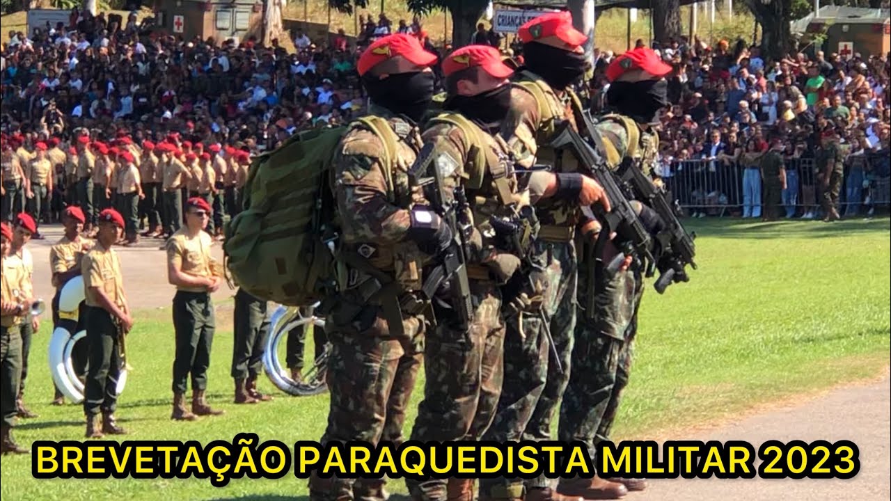 Demonstração de Salto Livre Operacional dos Precursores Paraquedista | Brevetação Pqdt 2023 🦅