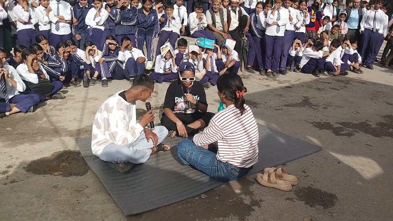 आगुऔषध दुर्व्यसन विरुद्ध सडक नाटक कार्यक्रम सम्पन्न