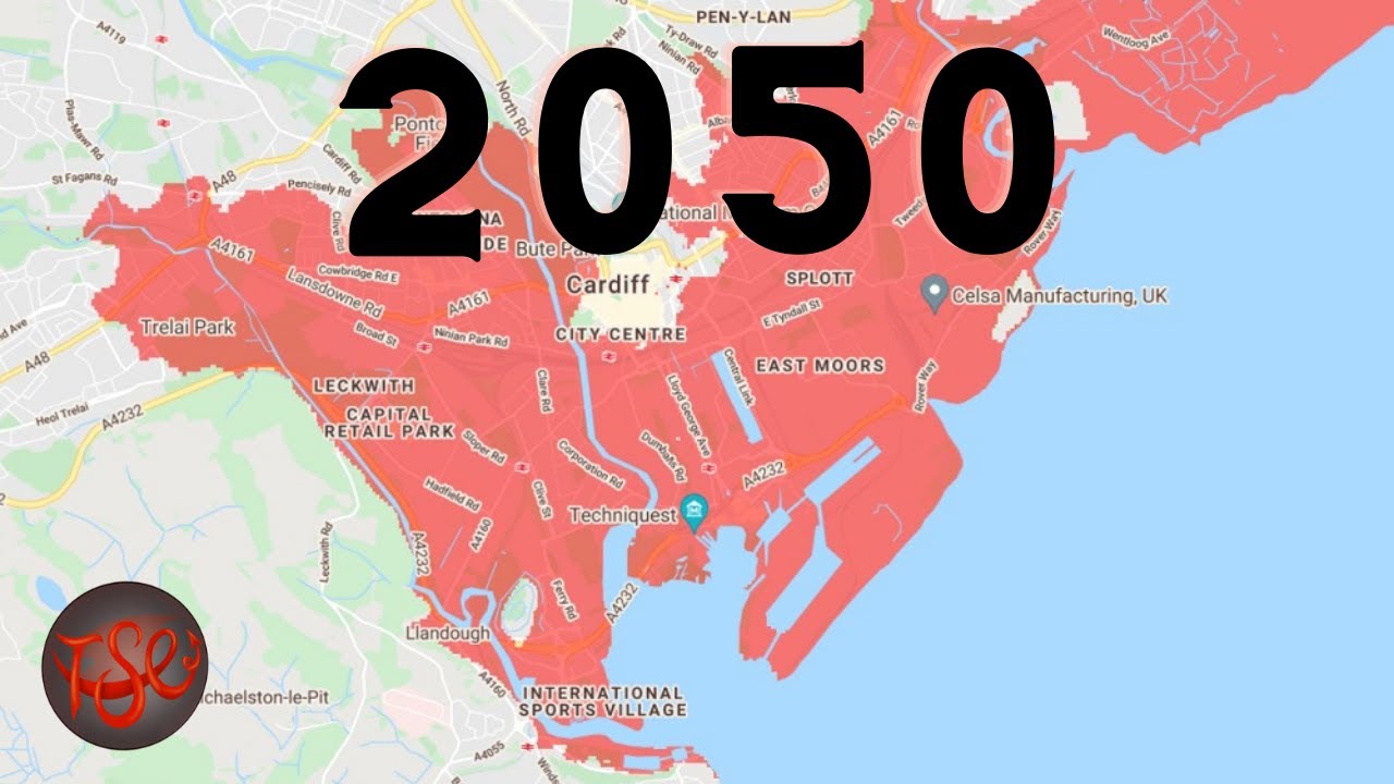 Cardiff Could Be Underwater by 2050!