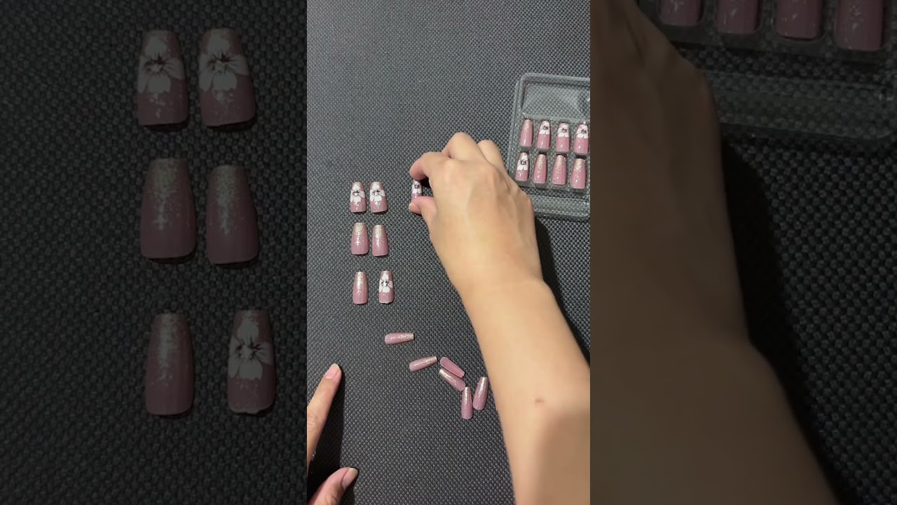Selecting fake nails that fit on  my nails 