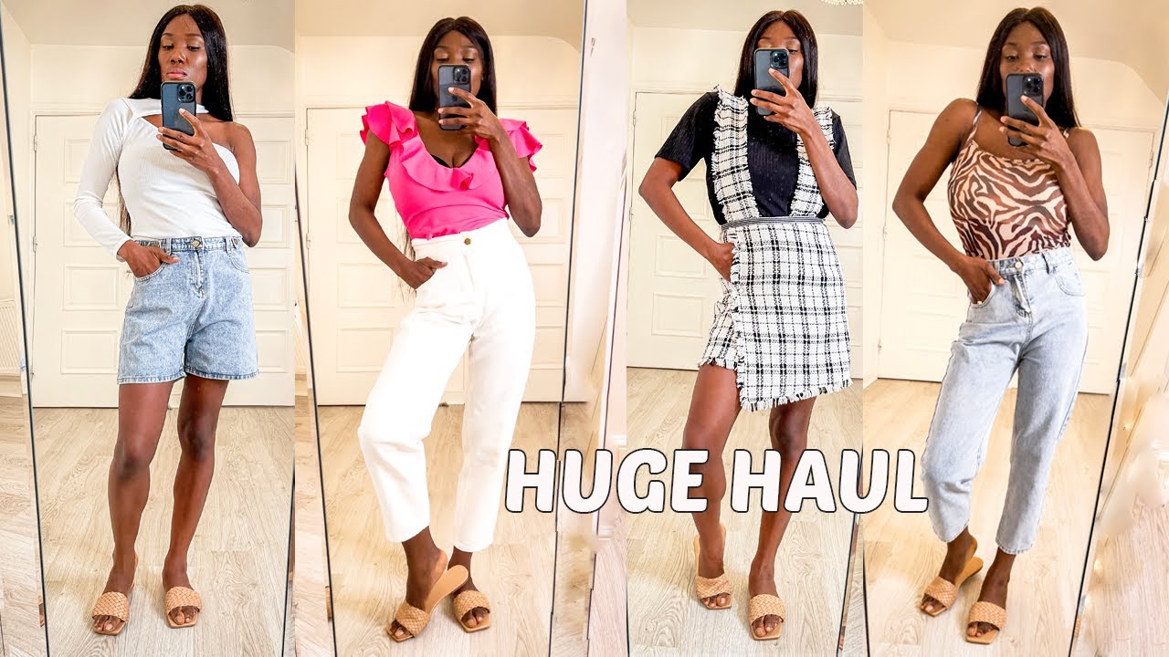 Huge BOOHOO Spring / Summer Clothing TRY-ON HAUL 2021 (I spent &euro;150...)