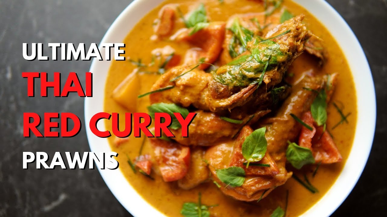 How to make a Thai Red Curry Prawns | The Real Recipe | Season 1 Episode 5