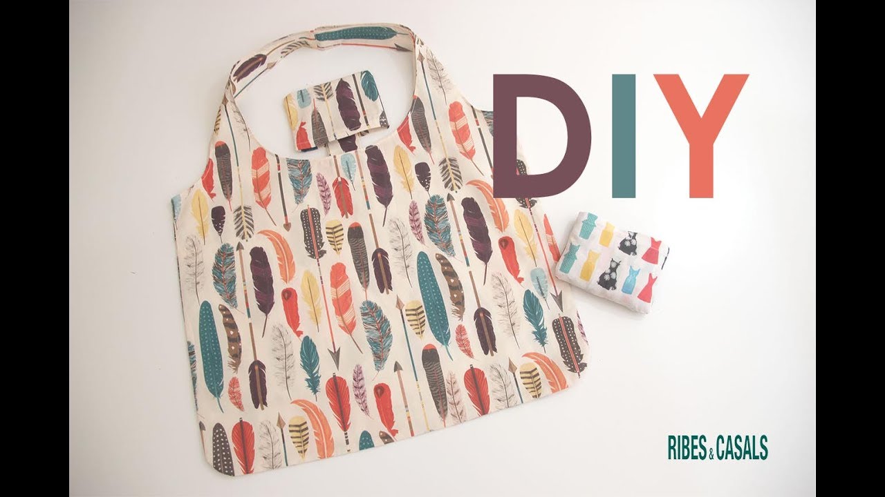 Tutorial DIY: ¿Cómo hacer una bolsa de tela para la compra?