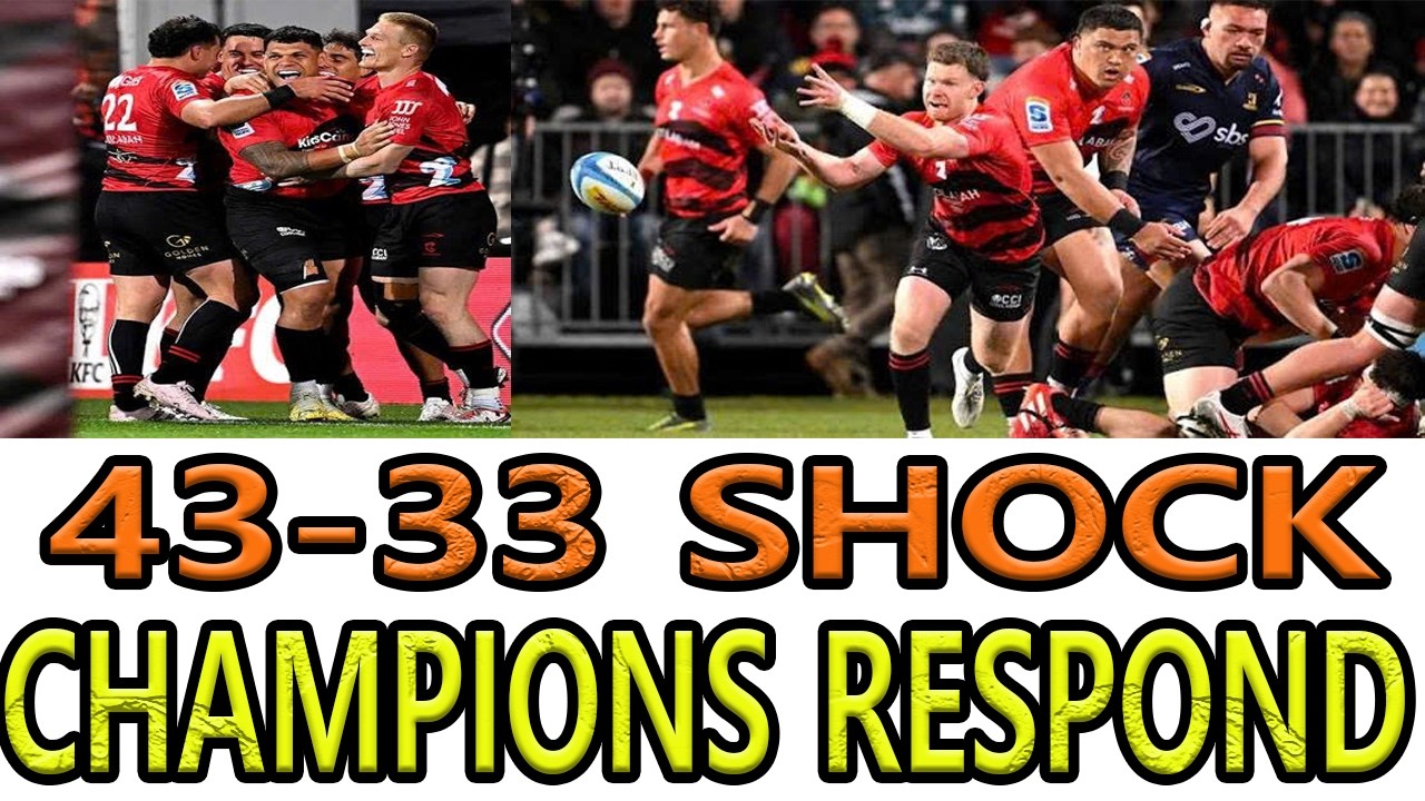 Crusaders Strike Back! Super Rugby Pacific’s Most Dramatic Comeback So Far!