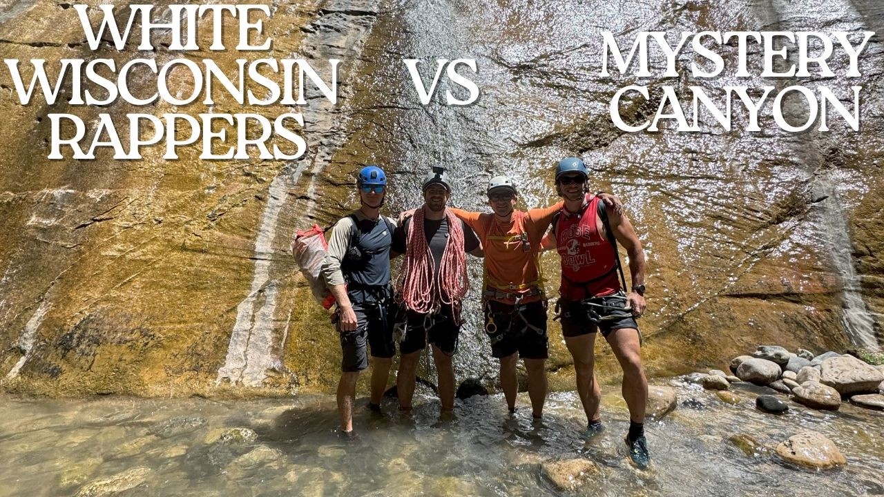 FINALLY!! Canyoneering Mystery Canyon In Zion National Park