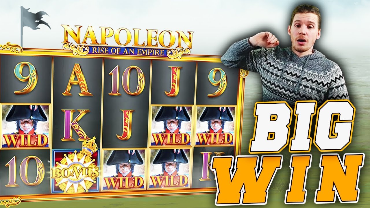 BIG WIN on Napoleon Slot - &pound;10 Bet!