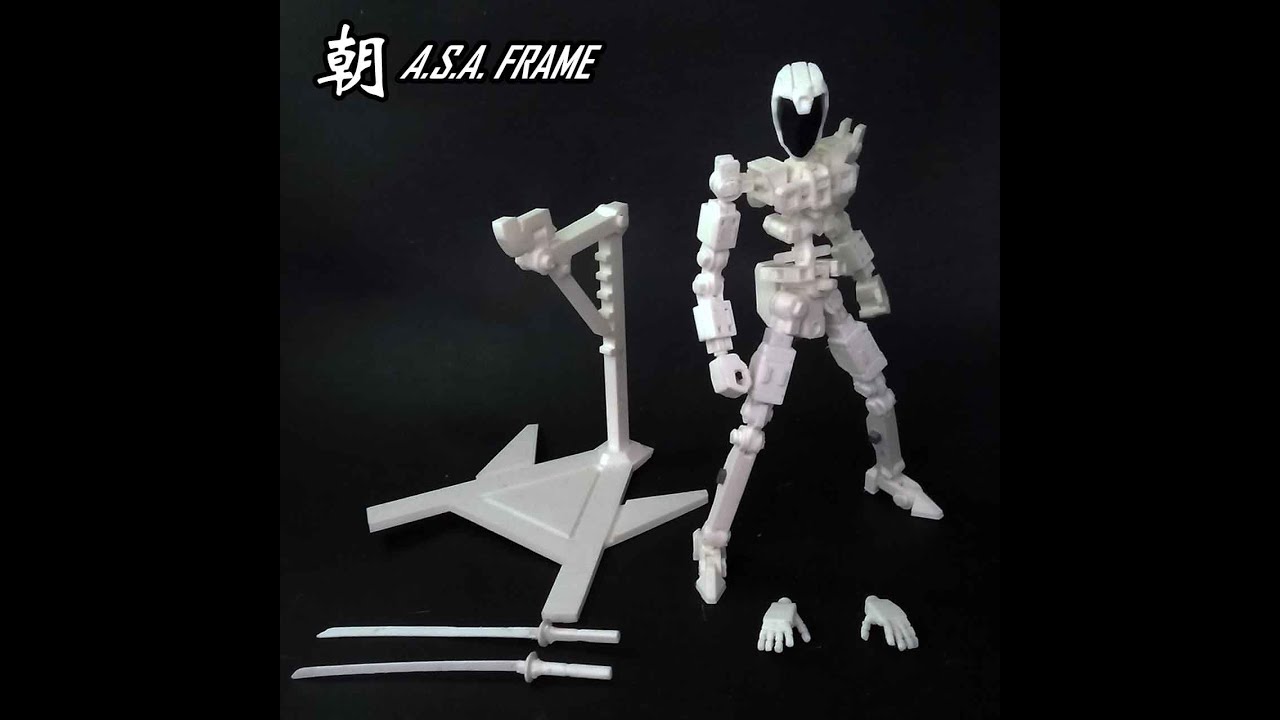 [3D Print] Action Figure - A.S.A Frame, Assembly Guide