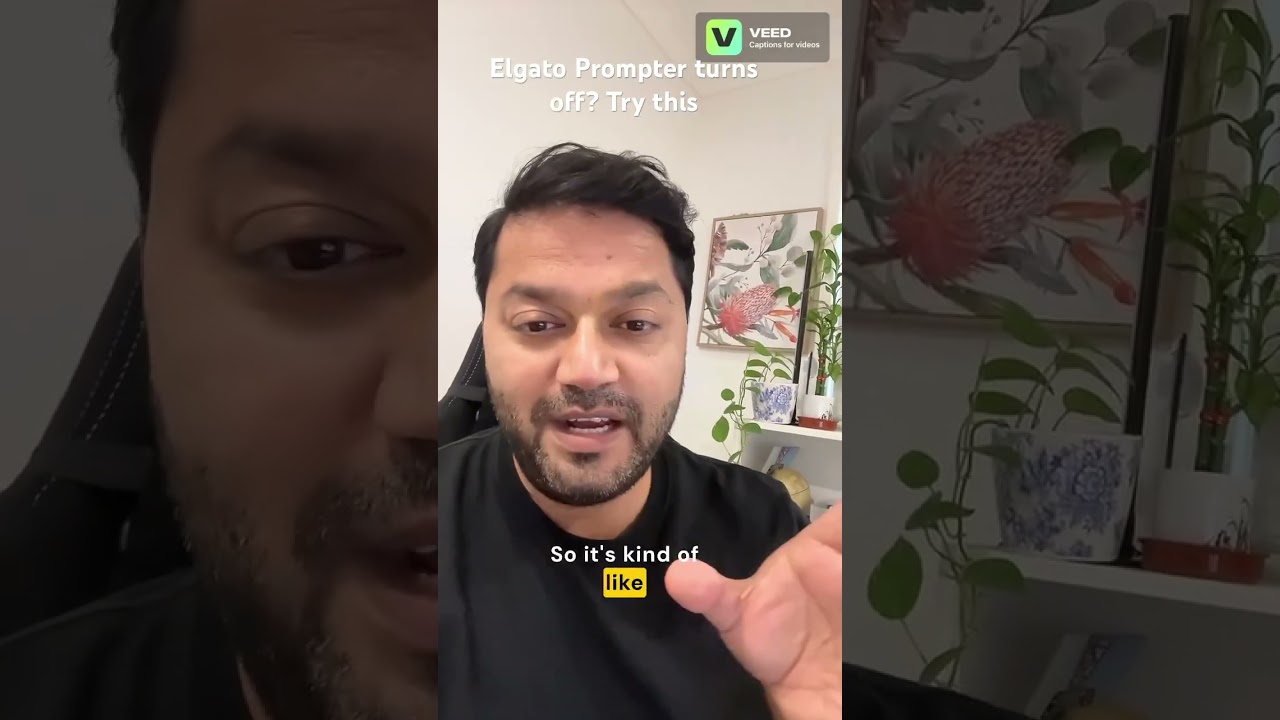 Elgato Prompter not working and turns off? Try this fix! (Like video)& Subscribe #elgato