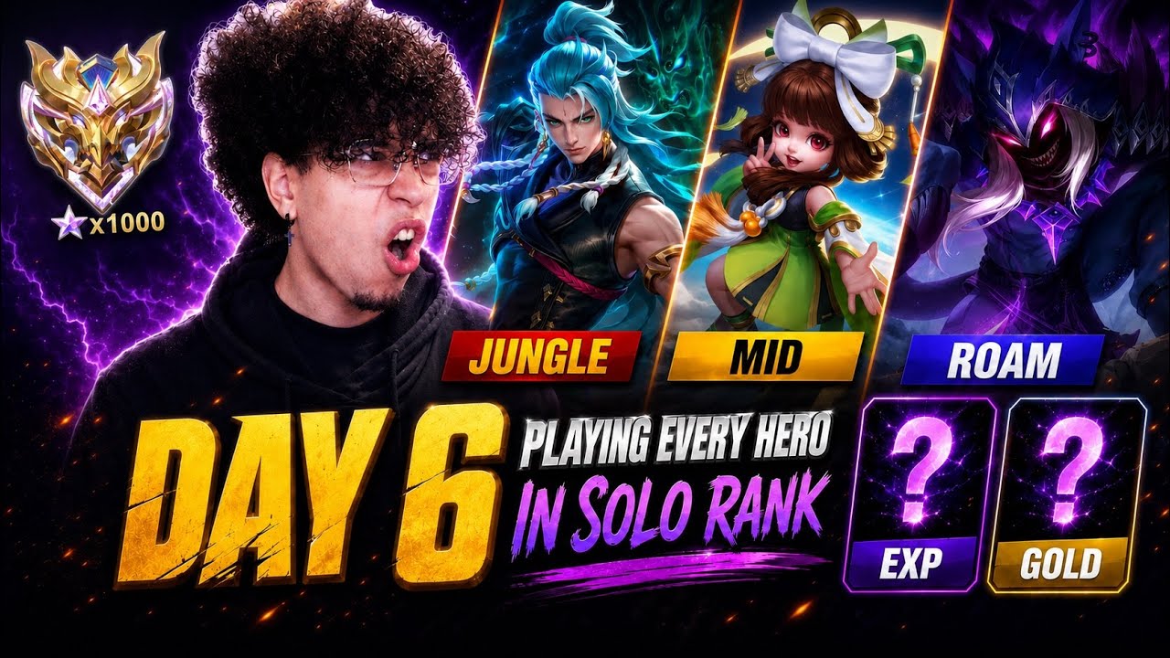 Playing EVERY Hero in Solo Rank &mdash; Day 6