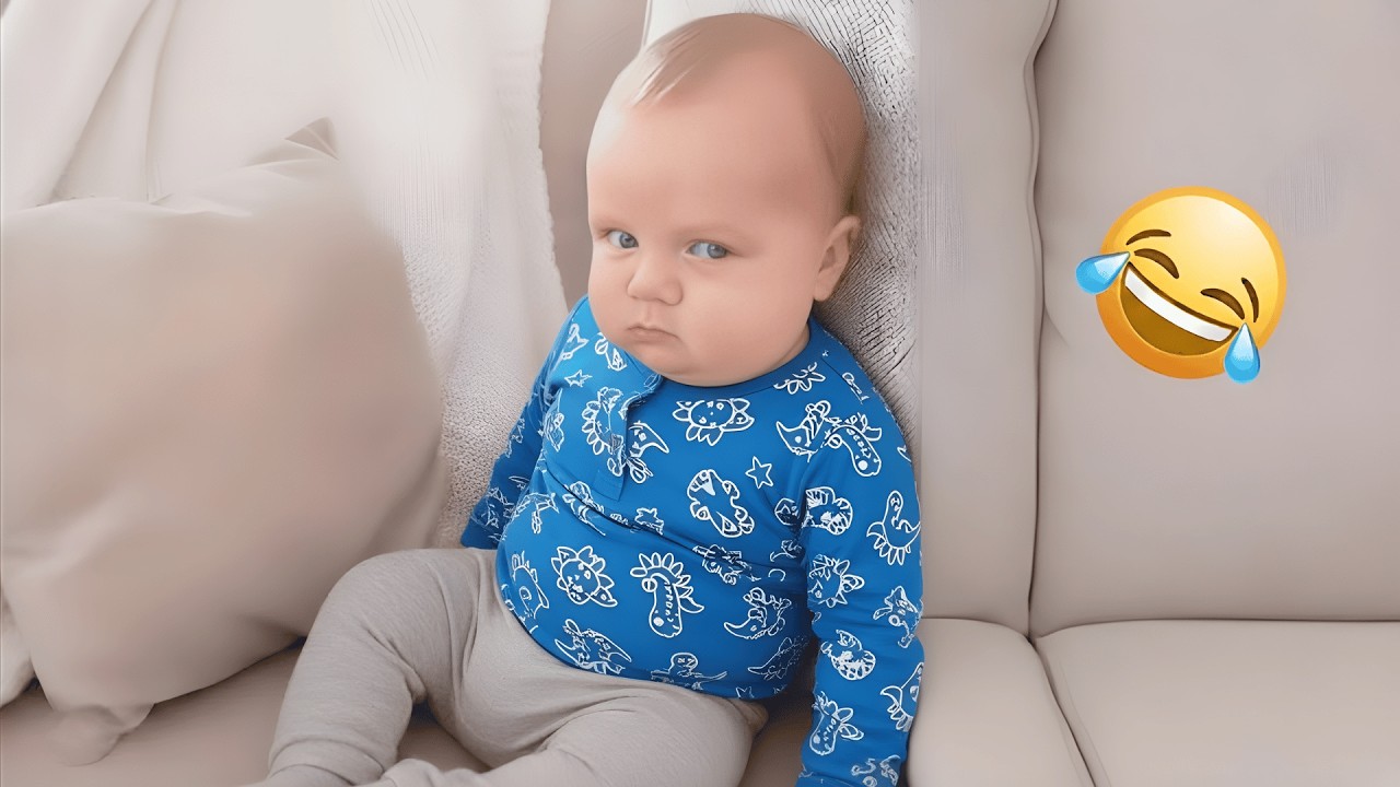 Самые смешные реакции малышей 🤣 Самые милые детские неудачи, которые заставят вас смеяться