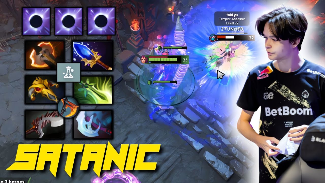 Satanic Anti Mage Monstrous Performance - Pro Gameplay [Observe & Act]