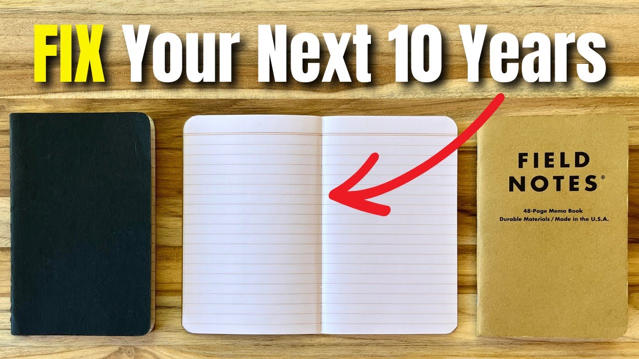 The EASY Way to Set Goals (with a pocket notebook)