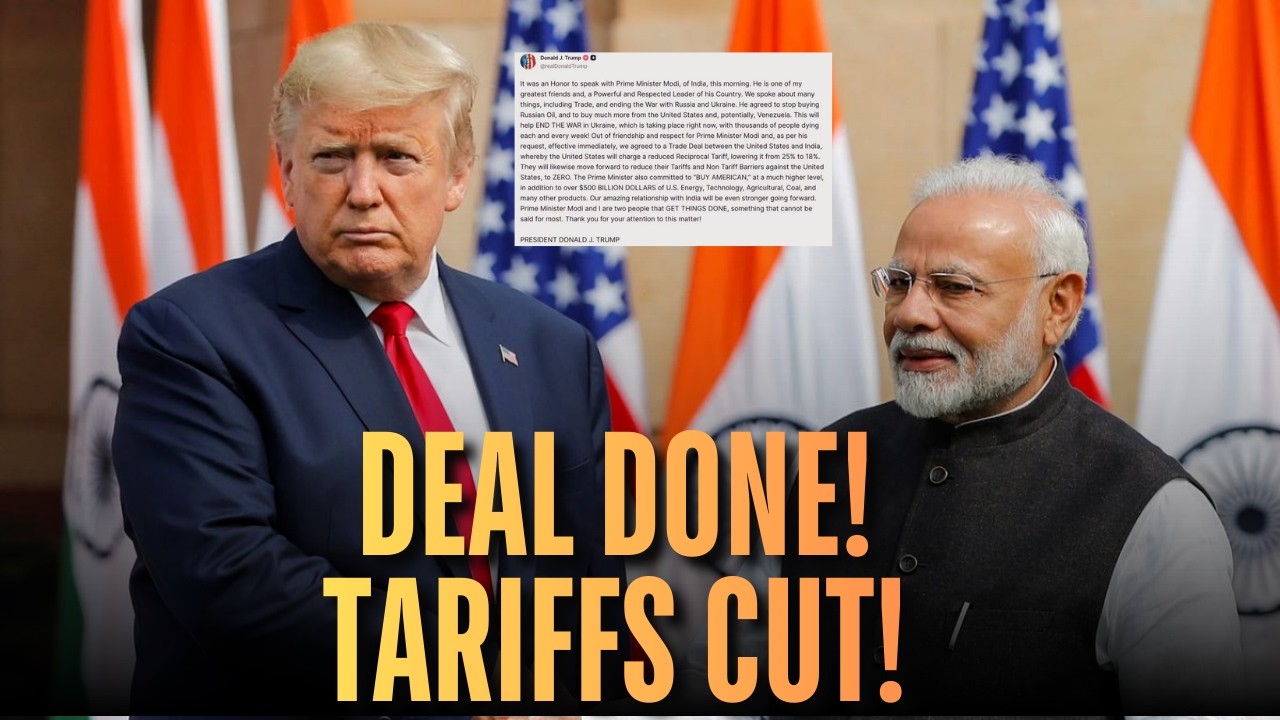 Tariffs On India Cut To 18% From 25% As Donald Trump Announces India US Trade Deal