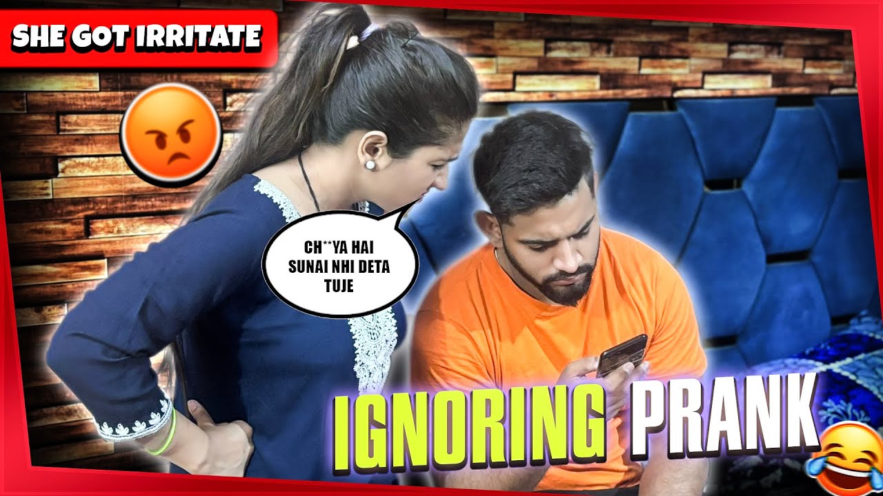Ignoring Prank on Wife Part-2😂|husband wife irritating prank|MrandMrsGautam #prank #mrandmrsgautam