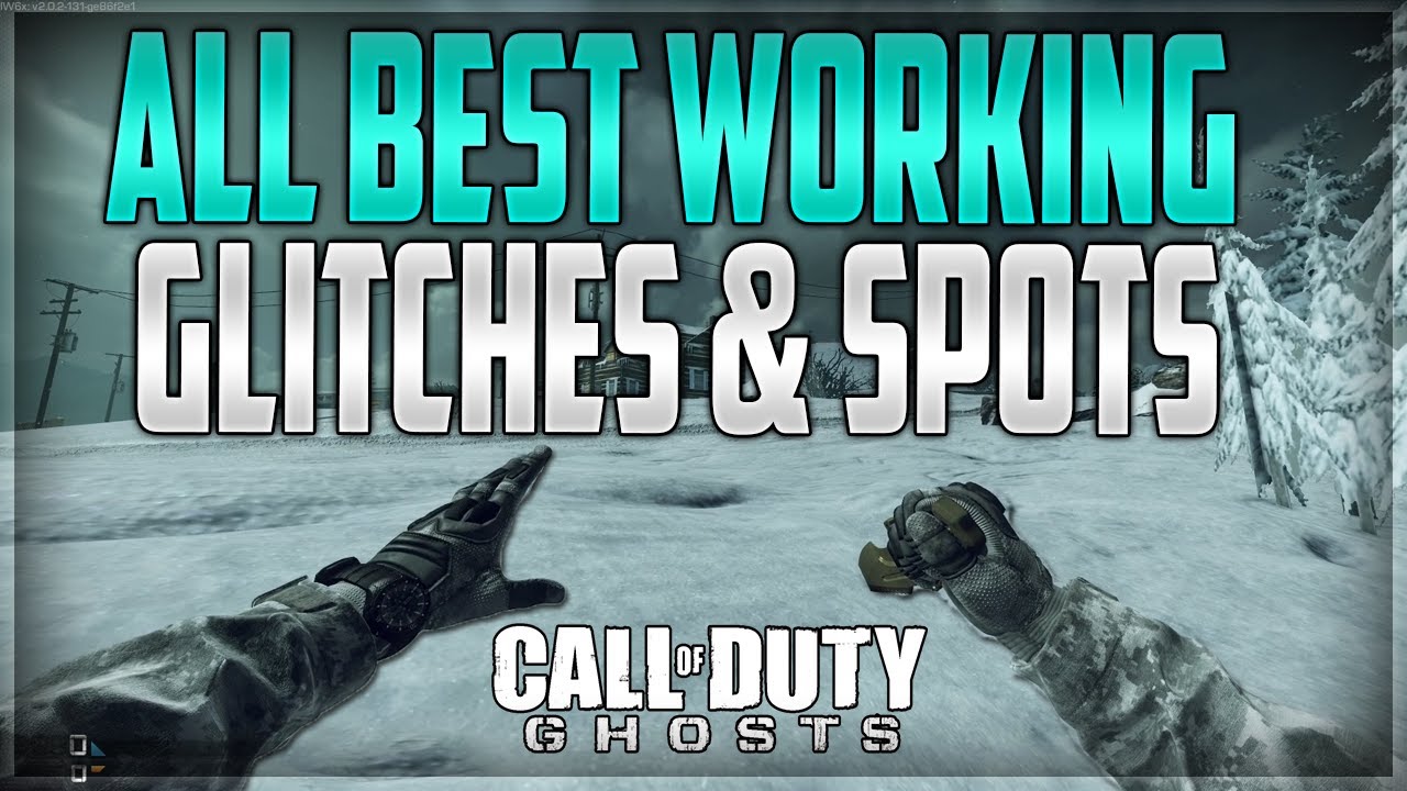 CoD Ghost - All The Best Working Glitches & Infected Hiding Spots 2021 - Call Of Duty Ghost Glitches