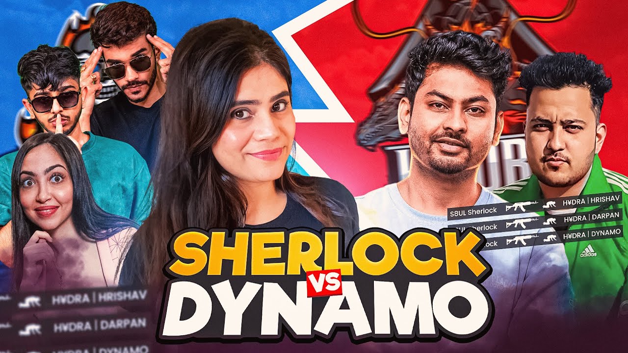 Sherlock v/s Dynamo in BGMI 😱