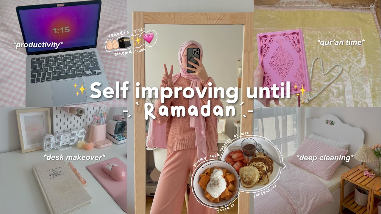 Ramadan is here🌙| Deep cleaning room, ramadan grocery shopping, planning ramadan days, days with me💗