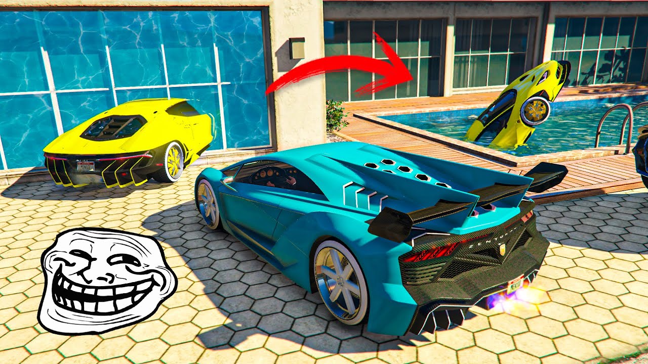 CARRERA TROLL! UN JUGADOR SE SABE LA CARRERA Y HACE TRAMPAS!! - GTA 5 ONLINE