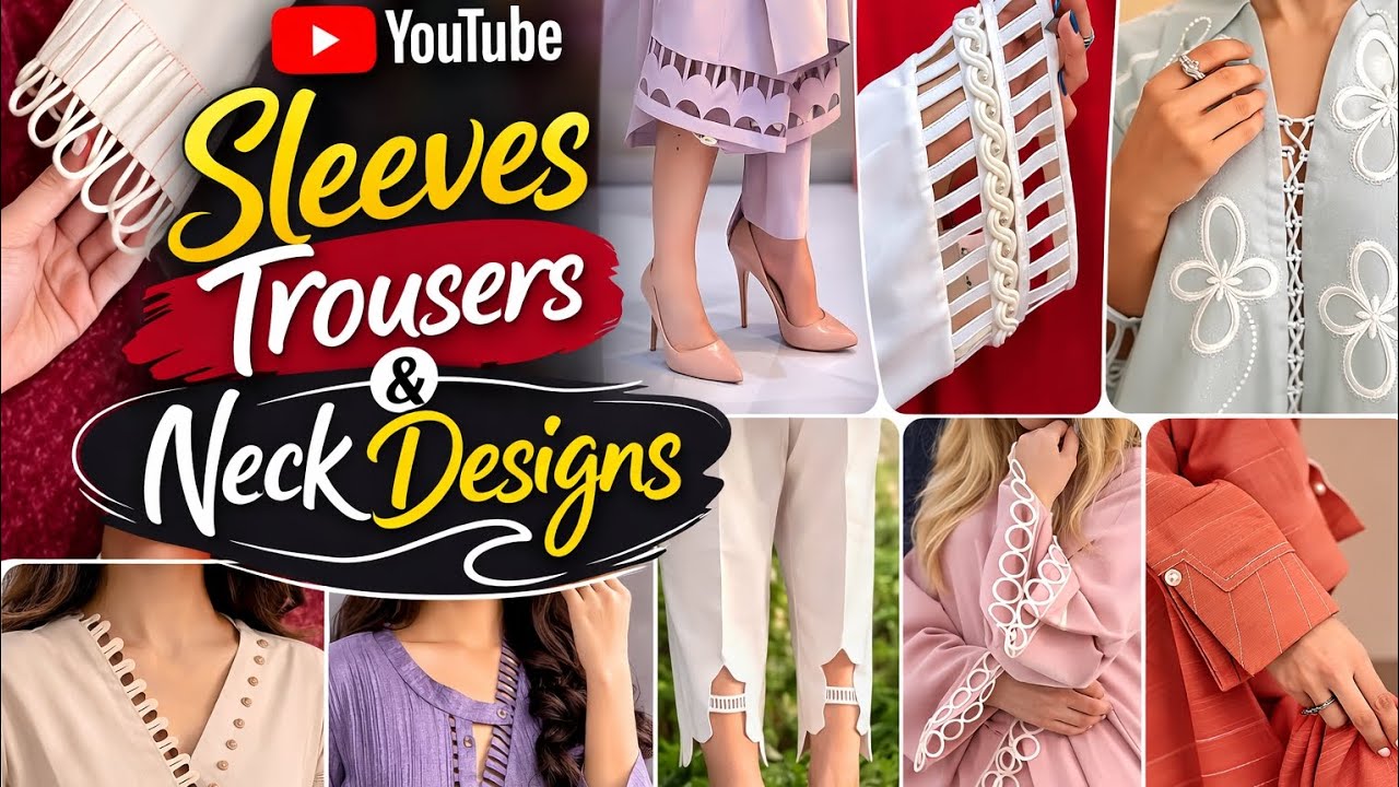 100+ Latest Sleeves, Trouser & Neck Designs | Beautiful Dress Design Ideas 2026🤍💜🩷