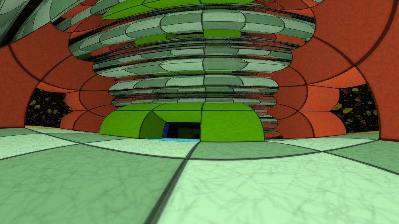 [360° VR] Portals to Non-Euclidean Geometries