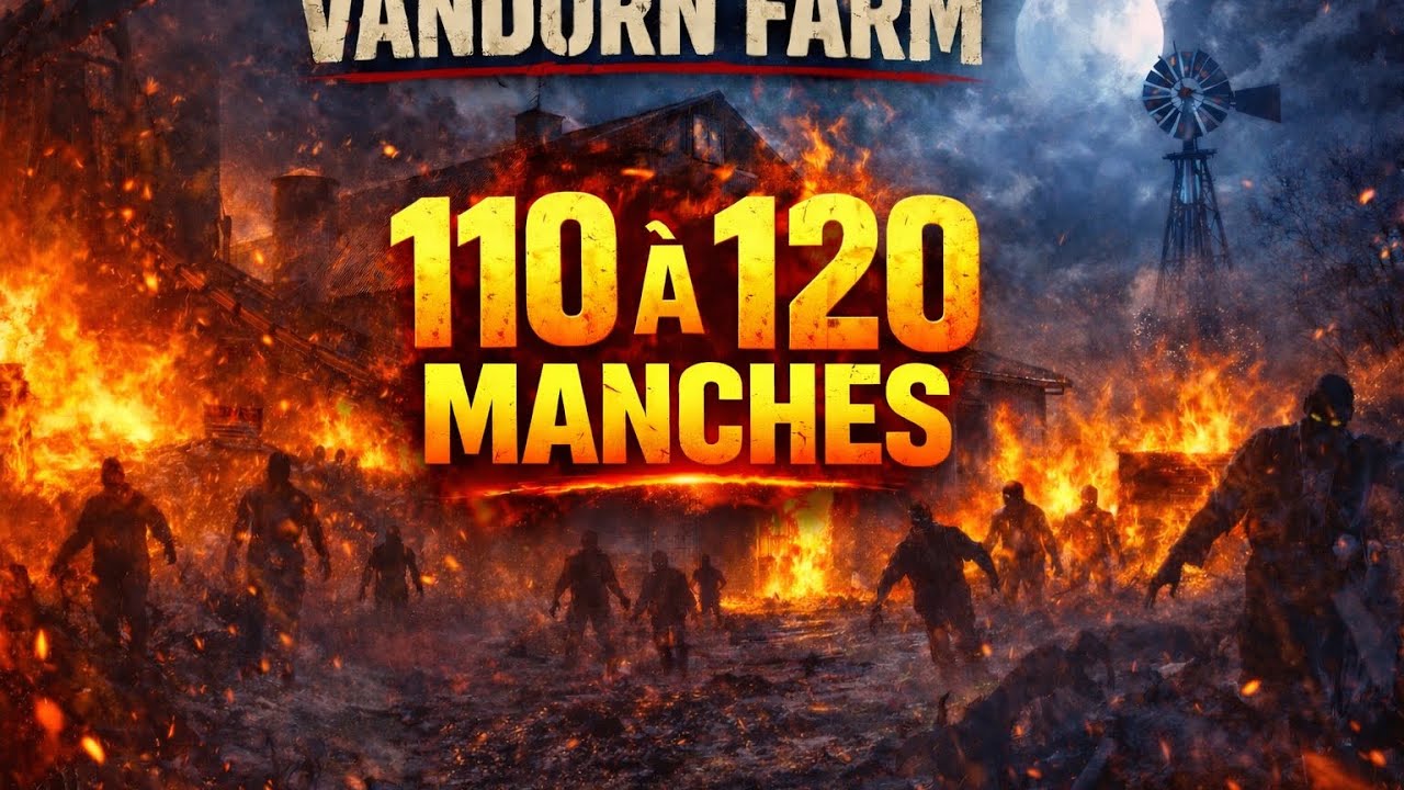  🔥 110 à 120 Manches sur Vandorn Farm 🔥