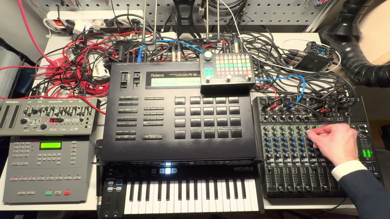 Aphex Pulsewidth cover on FZ-1, SH-01A, TX802