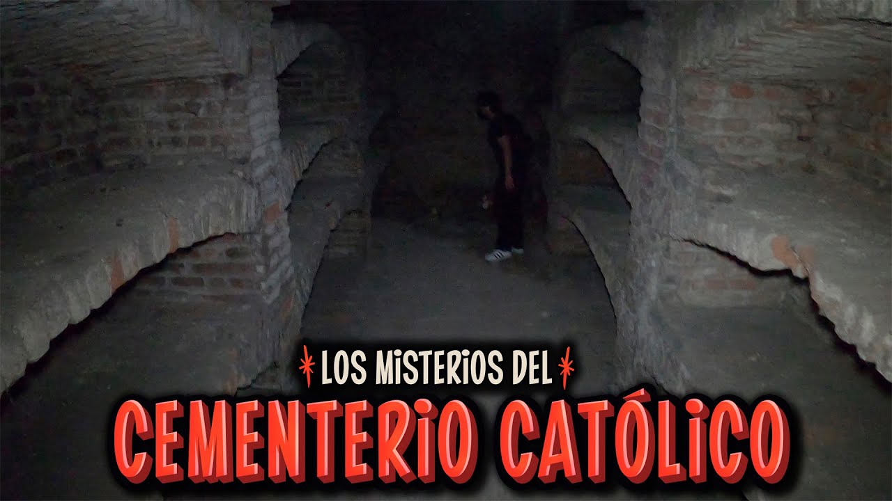 ✝️ CEMENTERIO CATÓLICO de SANTIAGO ⚰️ CATACUMBAS, MAGIA NEGRA y FANTASMAS👻