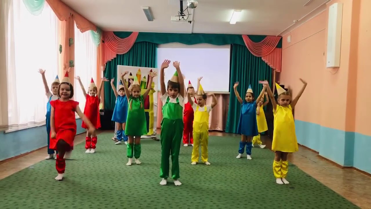 Детский сад №267 Танец «Коробка с карандашами»
